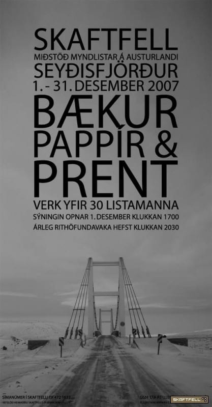 BÆKUR, PAPPÍR & PRENT